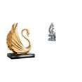 thumbnail image 1 of Figura De Cisne, Arte Moderno, Escultura Animal Y Estatua De Guan Yin, Figura De Kuanyin, Decoración Budista Feng Shui Para Sala De Estar, Armario, Hogar, Oficina, Dormitorio., 1 of 8