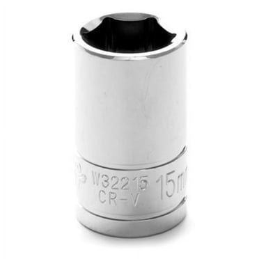 Performance Tool W32215 1/2" Dr 15mm 6pt Socket