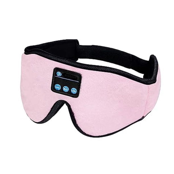 Antifaz para dormir con música estéreo binaural, 3D, inalámbrico, Bluetooth 5.0, antifaz para dormir con sombreado musical