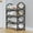 Black, variant on Tunhigl 4-Tier Shoe Rack for Dorm, Sturdy Shoe Organizer, 8 Pairs of Shoes, Space Saver Shoe Rack Organization Shelves