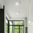 thumbnail image 3 of Wry Lighting Desmond Integrated LED Flush Mount in Matte White, 3 of 6