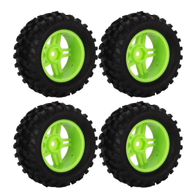 Juego de Ruedas y neumáticos RC 4 piezas 82 mm ANGGREK Para Wltoys 144001 1/14 RC Off Road Car