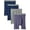 Assorted, variant on Fruit of the Loom Men's Premium Covered Waistband Boxer Brief (4 Pack), Assorted, Small