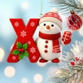 thumbnail image 4 of 26 Letters Christmas Tree Decoration Pendant Christmas Tree Ornaments DIY Christmas Ornaments Christmas Decoration Xmas Tree Hanging Decor, 4 of 6