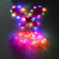 thumbnail image 4 of Bangcool Jupe Tutu d'Halloween à DEL Robe en Tulle de Fête Jupe de Cosplay avec Ailes pour Enfants, 4 of 4