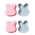 thumbnail image 1 of 4 piezas de molde de silicona para pastel de conejito de Pascua, molde para pastel, horno, utensilios para hornear, herramientas de Halloween, 1 of 5