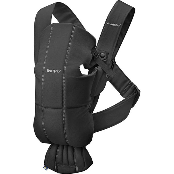 BABYBJÖRN Baby Carrier Mini Cotton Black