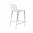 thumbnail image 2 of Plata Import Sasha Stool Polished Silver, 2 of 4