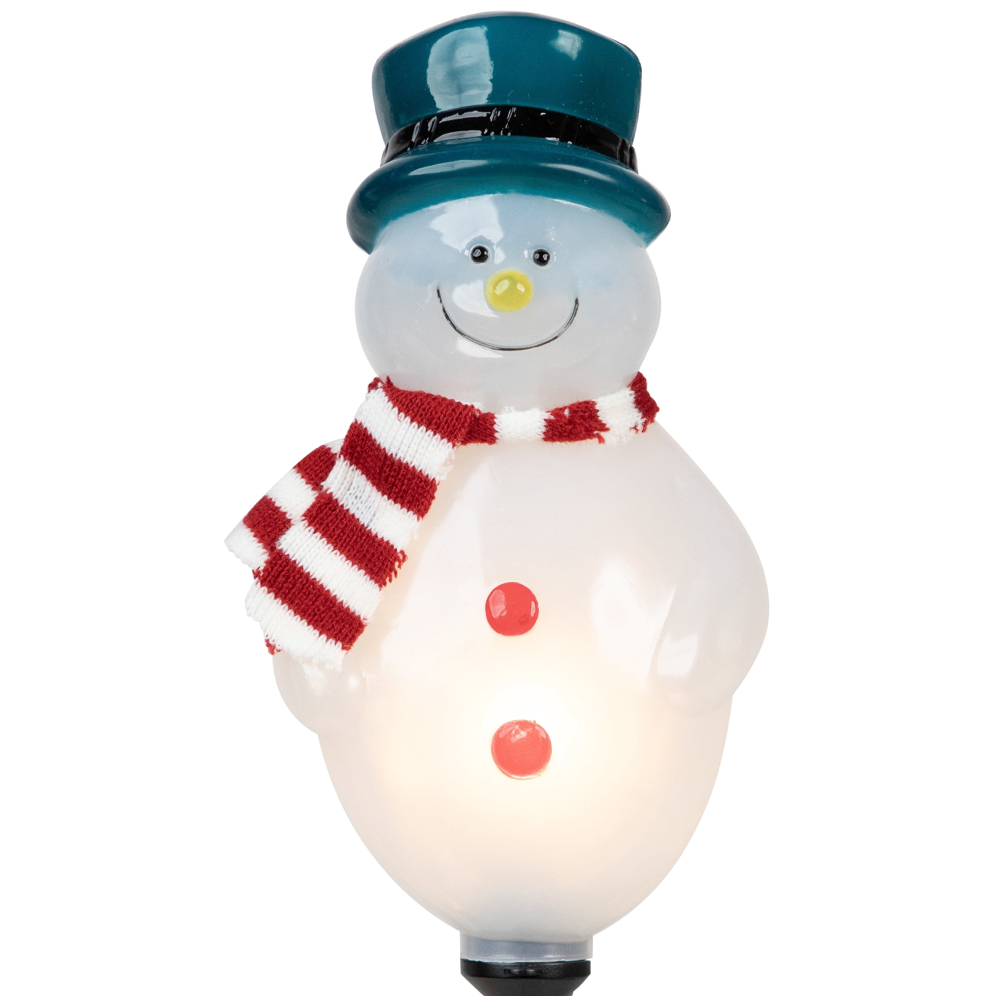 Set of 3 Snowmen Christmas Pathway Markers 16"