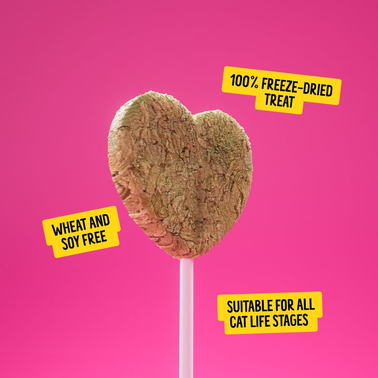 Bonkers Purrpops Freeze-Dried Chicken & Catnip Lollipops, 18 Count photo 3