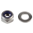 thumbnail image 2 of Forgefix Hexagonal Nuts With Nylon Inserts, S/s, 2 of 4
