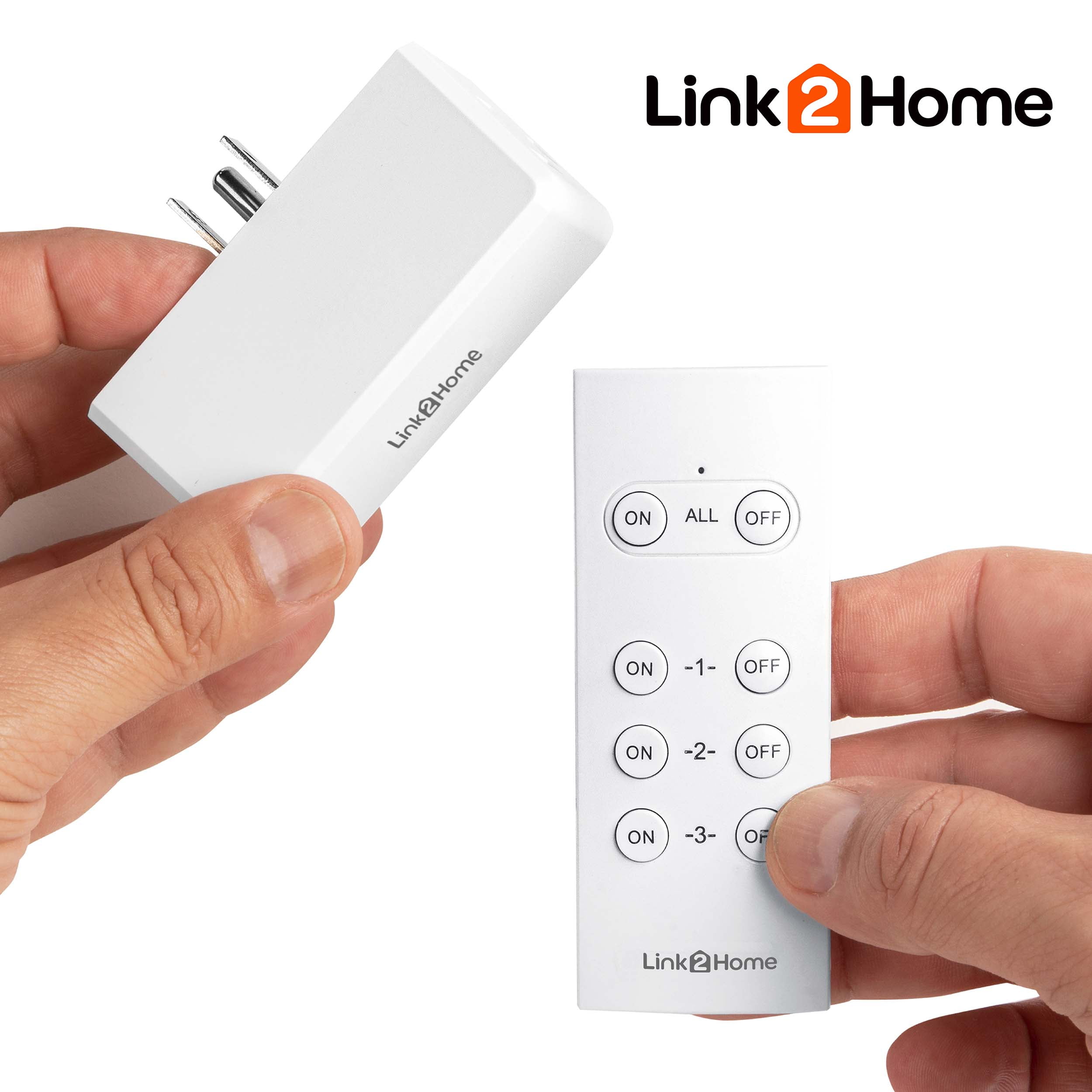 Link2Home Outdoor Weatherproof Wireless Remote Control Outlet
