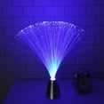 thumbnail image 1 of 13in LED Fiber Optic Lamp Color Changing Fiber Optic Light USB/Battery Powered RGB Fiber Optic Centerpiece Night Light Romantic Fiber Optic Lamps for Home Office Christmas Wedding Party, 1 of 10