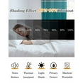 thumbnail image 6 of Fsddascl Turquoise Ombre Stripe Blackout Curtains for Bedroom/Living Room, Thermal Insulated Kitchen Curtains, Farmhouse Striped Gradient Grommet Darkening Window Treatment Drapes 52"x72"x2, 6 of 8