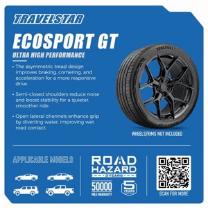 Travelstar Ecosport GT 235/35ZR20 92W High Performance All Season Passenger Tire 235/35/20(Tire Only) Sansujyuku sansujyuku.com