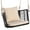 Mix Brown/Beige, variant on Costway Patio Hanging Rattan Basket Chair Swing Hammock Chair with Seat Cushion