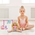 thumbnail image 5 of Style Dreamers: Ballet Set - Pink 14" Doll - Blonde Hair Hard Body Doll, 5pc Ballet Gear Accessories, Tutu Oufit w/  Headband & Slippers, Kids Ages 3+, 5 of 8