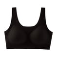 thumbnail image 2 of 3X-5X Plus Size Sports Bras for Women No Underwire Push Up Bralettes Womens Lightweight Pullover Full-Coverage Back-Smoothing Underwear Bra, 2 of 6