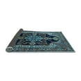thumbnail image 2 of Ahgly Company Indoor Square Oriental Light Blue Industrial Area Rugs, 8' Square, 2 of 4