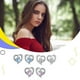 thumbnail image 4 of Guardurnaity 1 par de pendientes de diamantes de imitación para mujer, fiesta, banquete, niñas, diseño Simple, adorable pendiente de tuerca Ropa, zapatos y accesorios Miscelánea Blanco, 4 of 6
