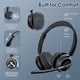 thumbnail image 4 of Auriculares inalámbricos PrancyBt KH120M Bluetooth con micrófono y cancelación de ruido, 4 of 7