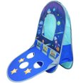 thumbnail image 4 of Kids Play Tent Foldable Starry Sky Interactive Toy Basketball Hoop with 4 Balls, 4 of 9
