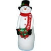 40" Pop Up Snowman with Top Hat