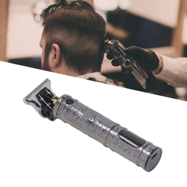 Cortapelos Cortapelo Profesional Portátil Recargable con Pantalla LCD para Exteriores Cortapelos de Peluquería Cortadora de Pelo Recargable Por USB con Peines Guía ANGGREK Otros