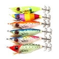 thumbnail image 2 of Colorful Fishing Lure Imitation Shrimp Hard Bait Prawn Lure with Squid Jigs Connector Rings, 2 of 8
