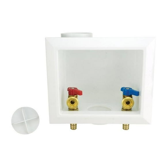 Apollo 4932919 0.5 in. Dia. PEX Barb Washing Machine Outlet Box