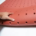 thumbnail image 5 of Rubber-Cal "Soft Cloud Drainage" Anti-Fatigue Matting - 3/4" thick x 3ft x 5ft - Red Mats with Holes, 5 of 11
