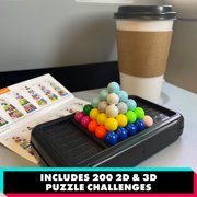 Educational Insights Kanoodle 3D Brain Teaser Puzzle Game, Set of 12, 228 Challenges, Ages 7+