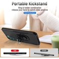 thumbnail image 3 of [PST] Étui pour Motorola Moto G Pure 2021, Étui Rigide Magnétique Robuste avec Béquille et Support Anneau, 3 of 4