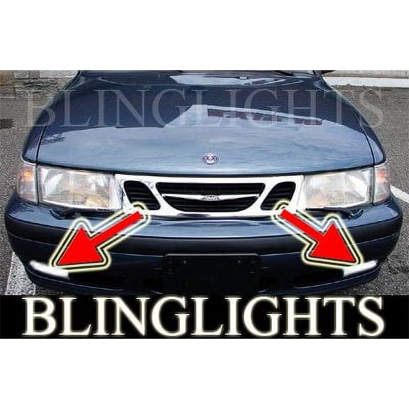 For 1999-2002 SAAB 9-3 SE XENON FOG LIGHTS DRIVING LAMPS LIGHT LAMP KIT 2000 2001