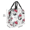 thumbnail image 3 of Honeii Cute Poodle Dog Print Lunch Bag Women, Lunch Box Lunch Bag for Women Adult Men, Small Leakproof Cute Lunch Tote Large Capacity Reusable, 3 of 8