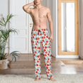 thumbnail image 4 of Bingfone Strawberries Mens All Over Print Sleep Pajama Pants-X-Large, 4 of 5