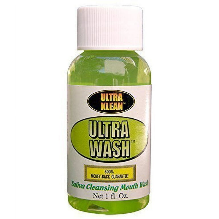 Ultra Klean Detox Mouthwash, Saliva Test, Gum & Tooth Detoxifying