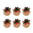 thumbnail image 1 of Billuyoard 6 piezas bolas de Navidad Navidad chimenea pared techo colgante Año Nuevo atmósferas decoración colgante interior relleno Kits de decoración para fiestas tipo 3 Billuyoard HA070115-03, 1 of 6