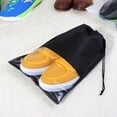 thumbnail image 2 of 10 Piezas Bolsas de Zapatos de Viaje Bolsa de Zapatos Impermeable a Prueba de Polvo Bolsa de Calzador Bolsa de Acabado con Ventana Transparente y Sandalias de Tacón Alto con Lazo de Cuerda, 2 of 4