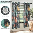 thumbnail image 3 of Yayeee Window Curtains Set of 2 for Living Room Light Filtering 63"x42", Cute Dinosaur, 3 of 7