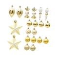 thumbnail image 4 of Juego de bolas navideñas Strade Fareast Limited dorado 20 piezas, 4 of 8