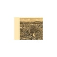 thumbnail image 4 of Historic Panoramic View - Uxbridge Massachusetts - Bigelow 1880 - Vintage Wall Art, 4 of 4