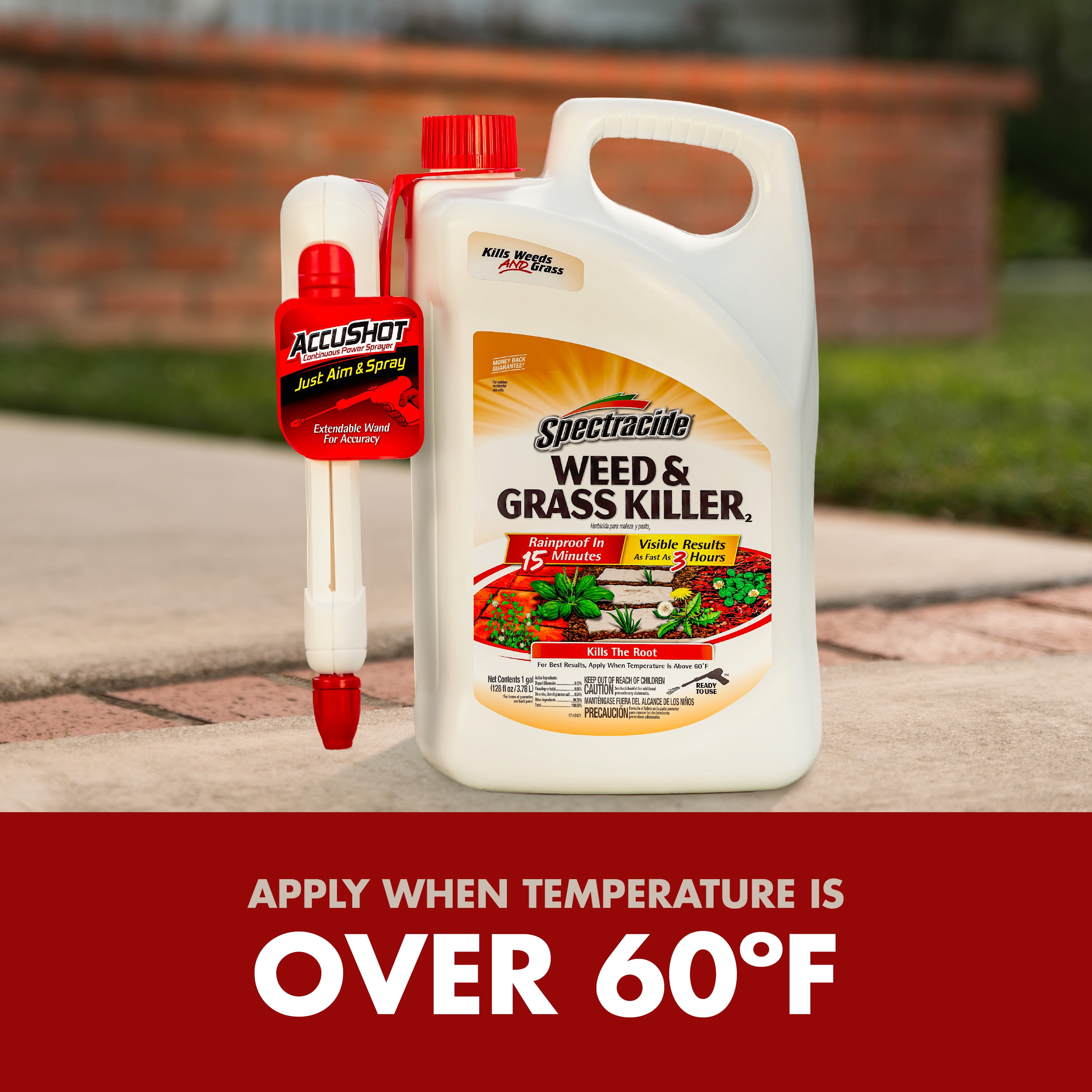 Spectracide Weed & Grass Killer with AccuShot Sprayer, 1.33 gal.