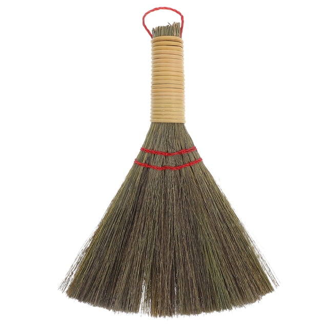 fireplace brush broom Small Whisk Broom Corn Straw General Users Office Cleaning 1Pcs