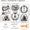 thumbnail image 2 of 3 Sheets 3 styles PVC Waterproof Decorative Stickers Self Adhesive Floral Decals for Furniture Decoration Bees 300x150mm 1 sheet/style PVC, 2 of 9
