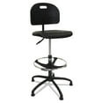 thumbnail image 3 of ShopSol Workbench Shop Chair, Supports Up to 250 lb, 22" to 32" Seat Height, Black, 3 of 3