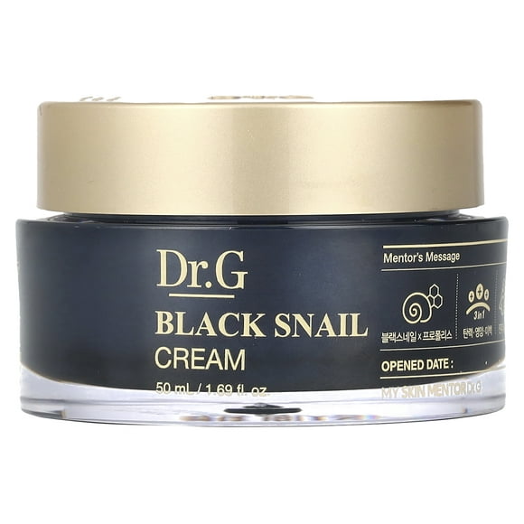 Dr. G Black Snail Cream, 1.69 fl oz (50 ml)