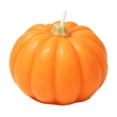 thumbnail image 2 of Fllostpr Halloween 2PC Wax Pumpkin Scented Candle, Orange Handmade Aromatherapy Candle for Home Cafe Party Table Desk Indoor, 2.5x1.7", 2 of 7