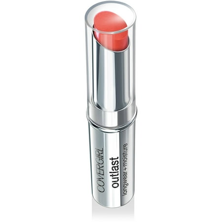COVERGIRL Outlast Longwear Lipstick, Red Siren, 0.13 Oz