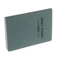 thumbnail image 1 of CTIRCHIU Simple Weekly Planner Pocket Notebook Green Artificial Time Management For Personal Use 1Pcs, 1 of 6